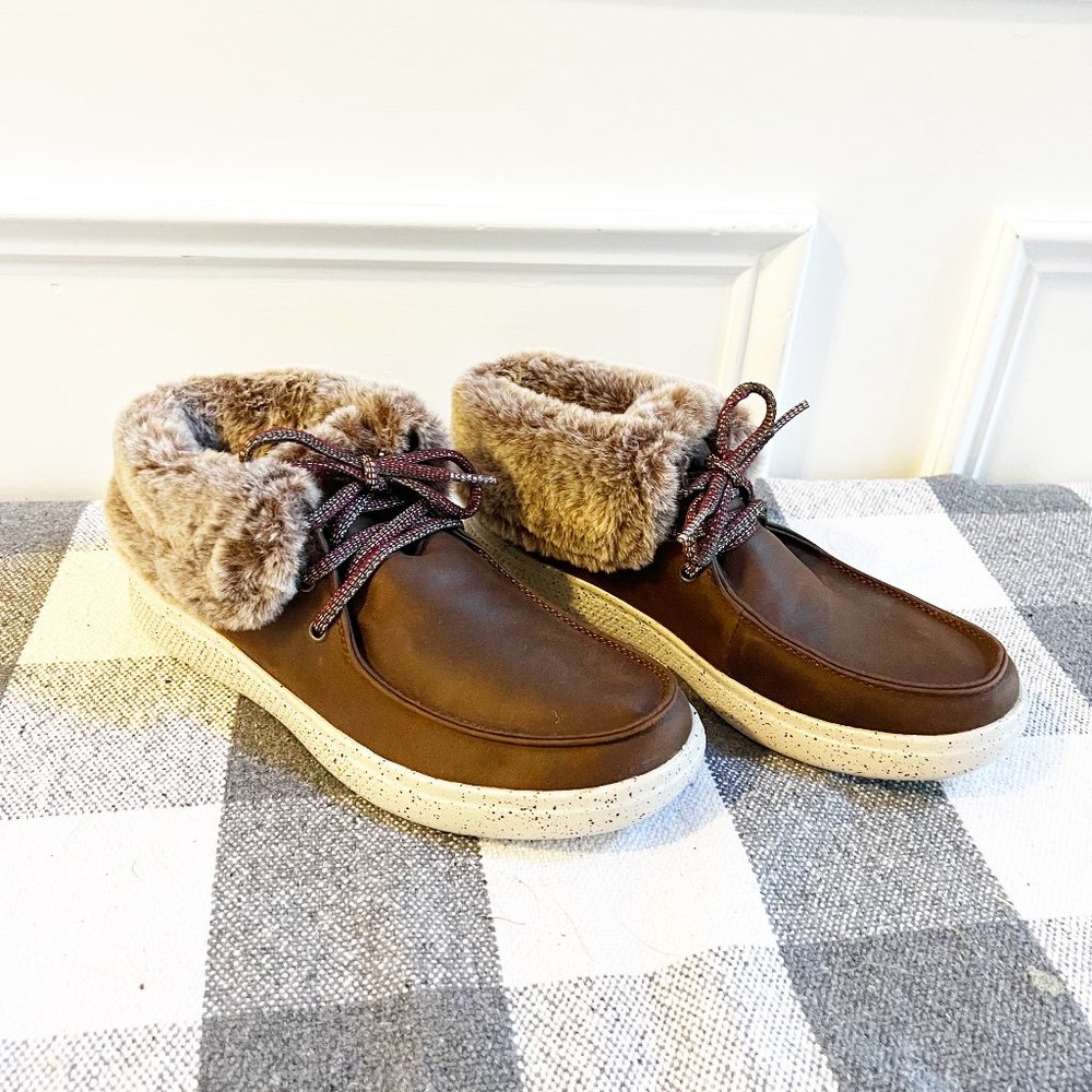 Skechers BOBS Women's 113443W Sneaker, Brown